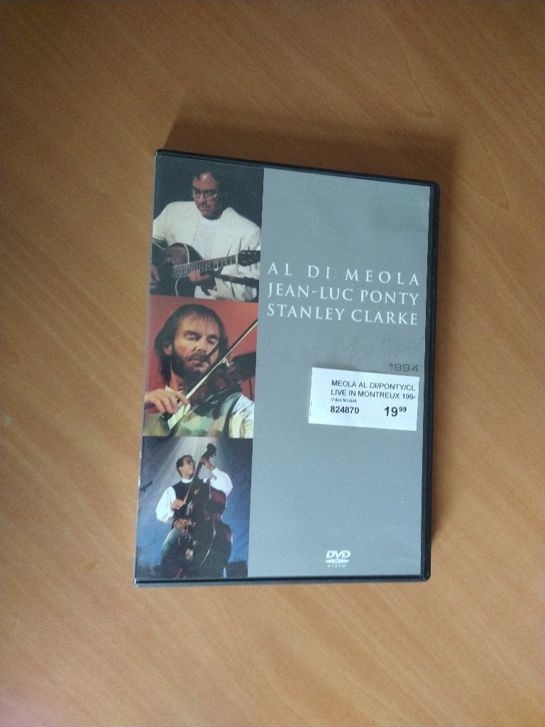 DVD Al Di Meola. Jean-Luc Ponty. Stanley Clarke, Alle leeftijden, Ophalen of Verzenden, Zo goed als nieuw, Engels