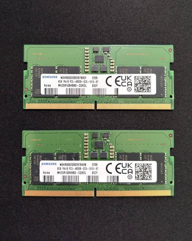 SAMSUNG DDR5 16GB Kit (2x 8GB) 4800MHz, Ophalen, Nieuw, DDR5, Laptop