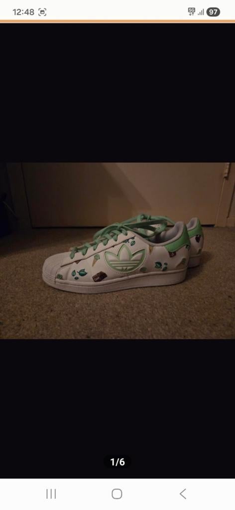 Adidas superstar sneakers, Adidas, Wit, Ophalen of Verzenden, Sneakers of Gympen