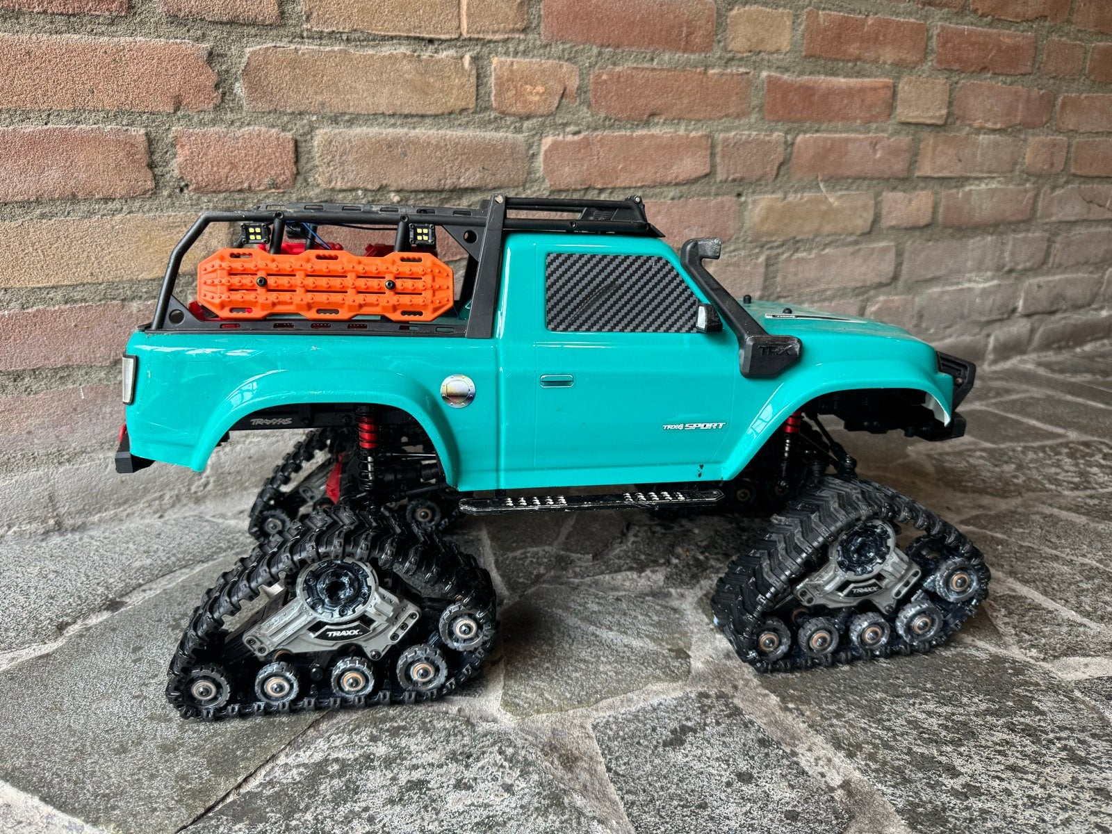 ZGAN Traxxas TRX-4 Sport. Traxx. Louise rowdy 1.9, incl lipo, Hobby en Vrije tijd, Modelbouw | Radiografisch | Auto's, Zo goed als nieuw
