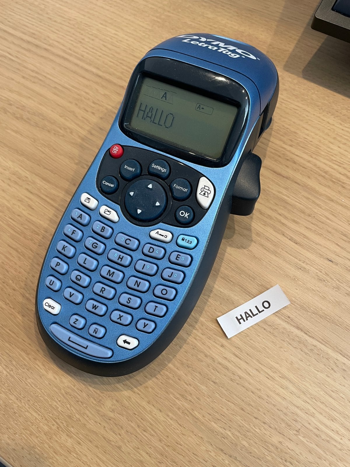 DYMO LetraTag LT-100H labelprinter, DYMO, Qwerty, Ophalen of Verzenden, Zo goed als nieuw