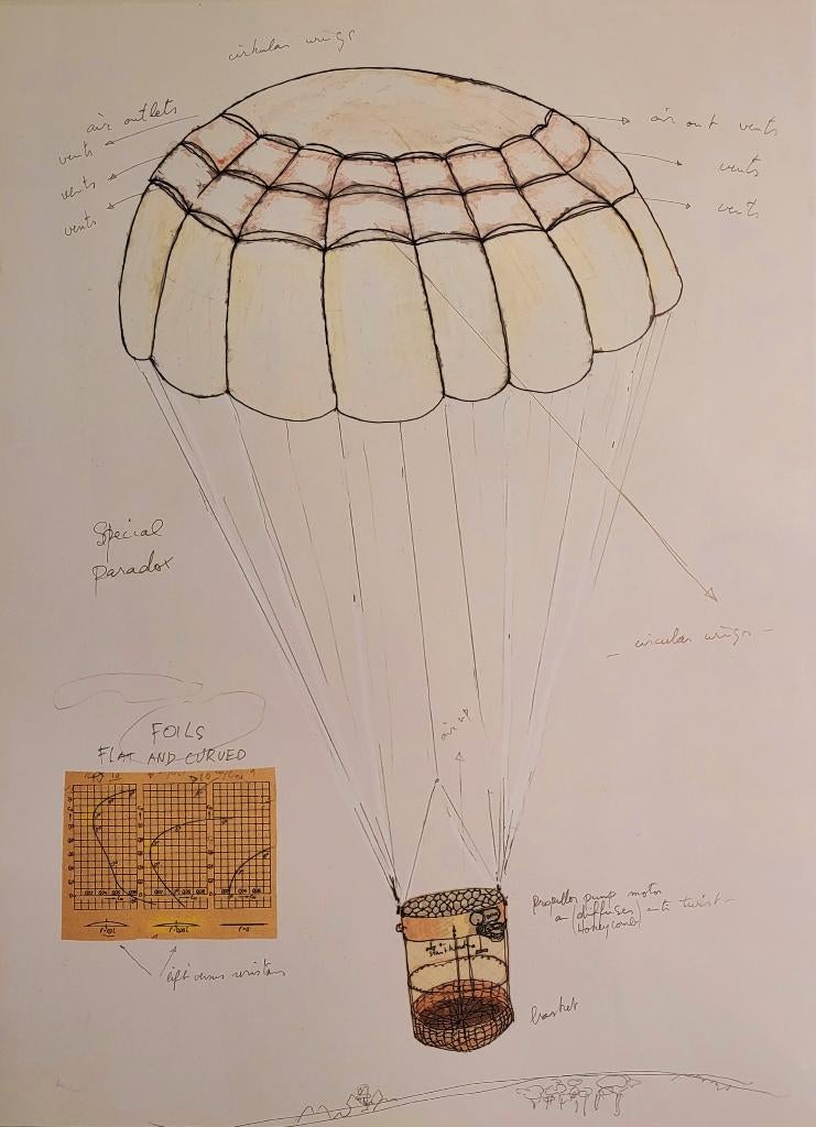 Panamarenko - Special Paradox - Lithografie, Ophalen of Verzenden