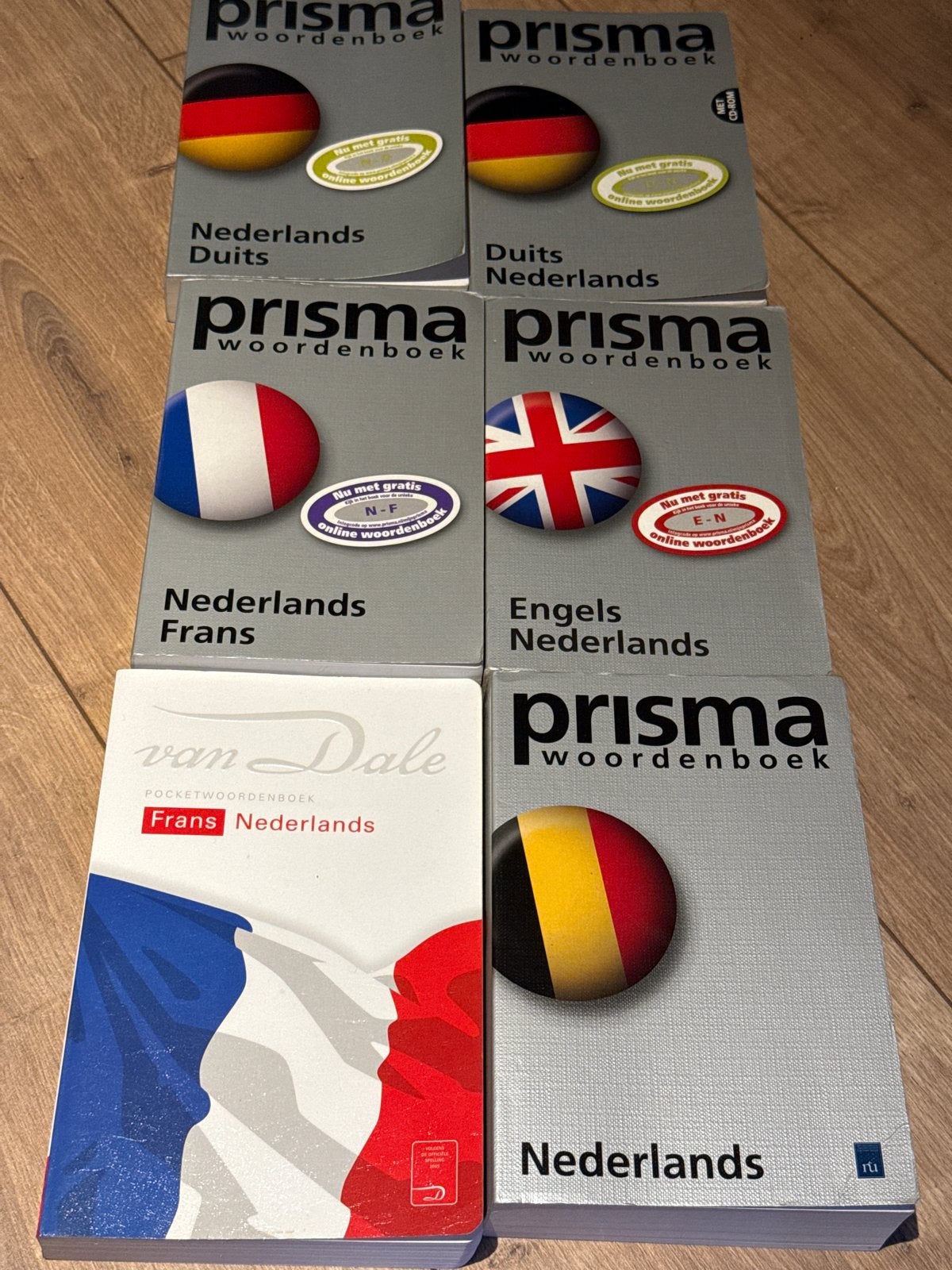 Prisma Woordenboeken: Nederlands, Duits, Frans, Engels, Ophalen of Verzenden, Gelezen, Prisma of Spectrum, Nederlands