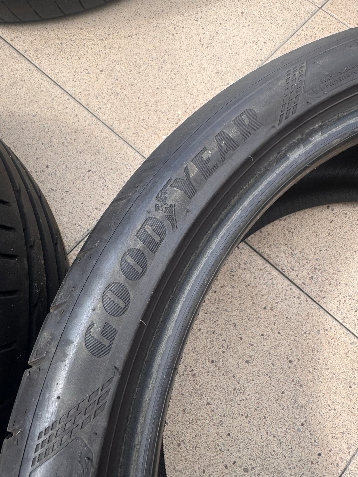 Goodyear Eagle F1 Asymmetric 5 zomerband 255 35 19, Ophalen, Gebruikt