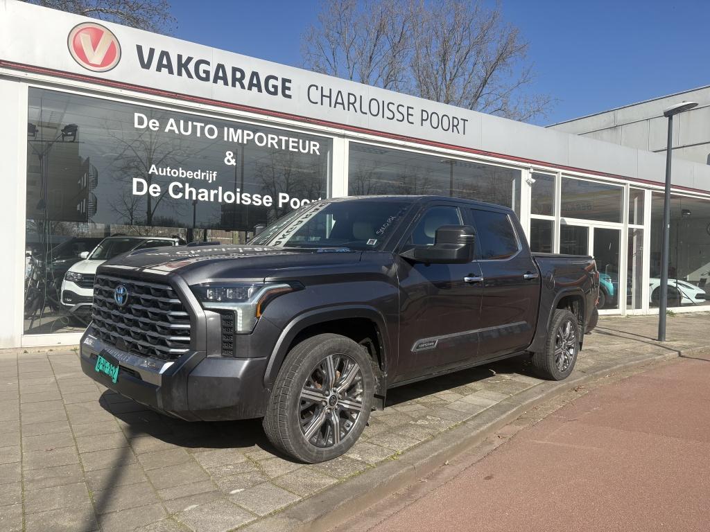 Toyota Tundra TUNDRA CAPSTONE HYBRIDE BPM VRIJ (bj 2023), Auto's, Automaat, 0 cilinders, Gebruikt, 3500 cc