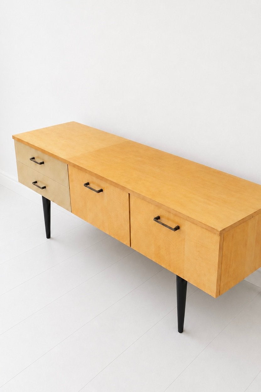 Vintage dressoir uit de jaren ’60, Ophalen, Zo goed als nieuw, 25 tot 50 cm