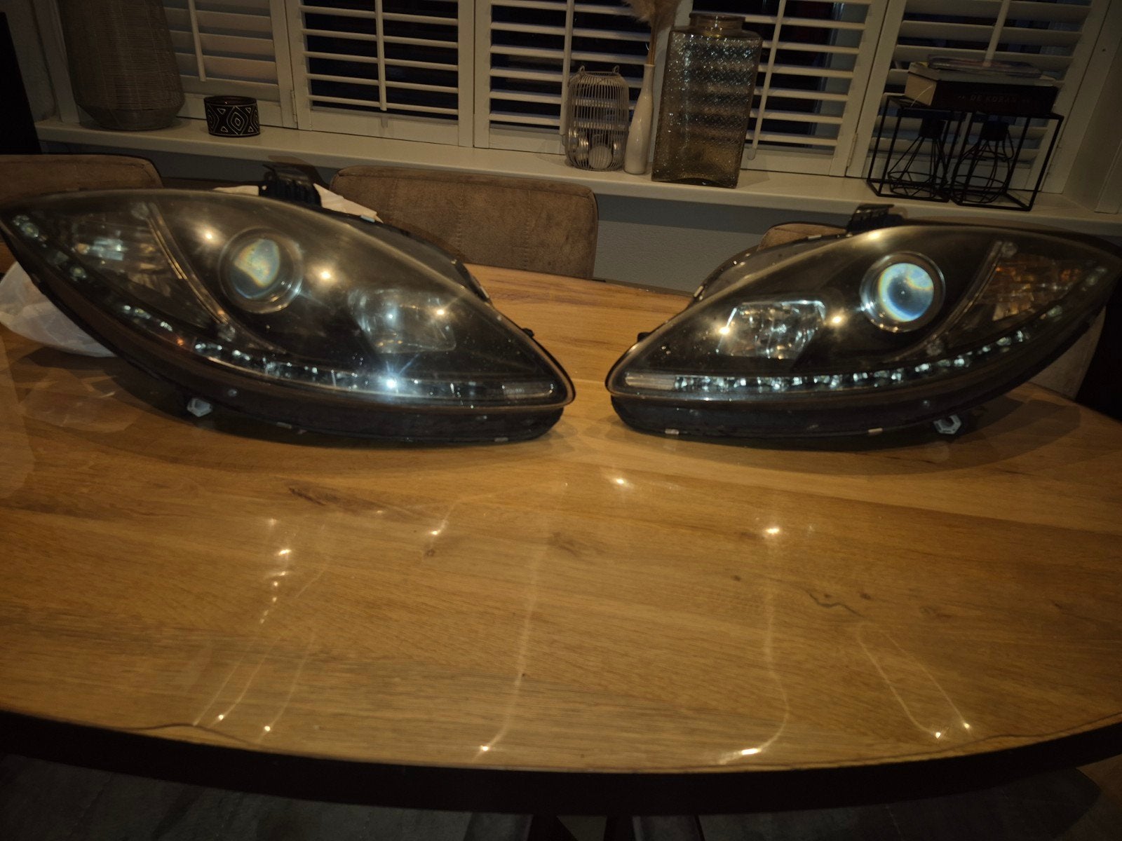 Seat Leon Xenon Koplampen (Set), Ophalen of Verzenden, Gebruikt, Seat