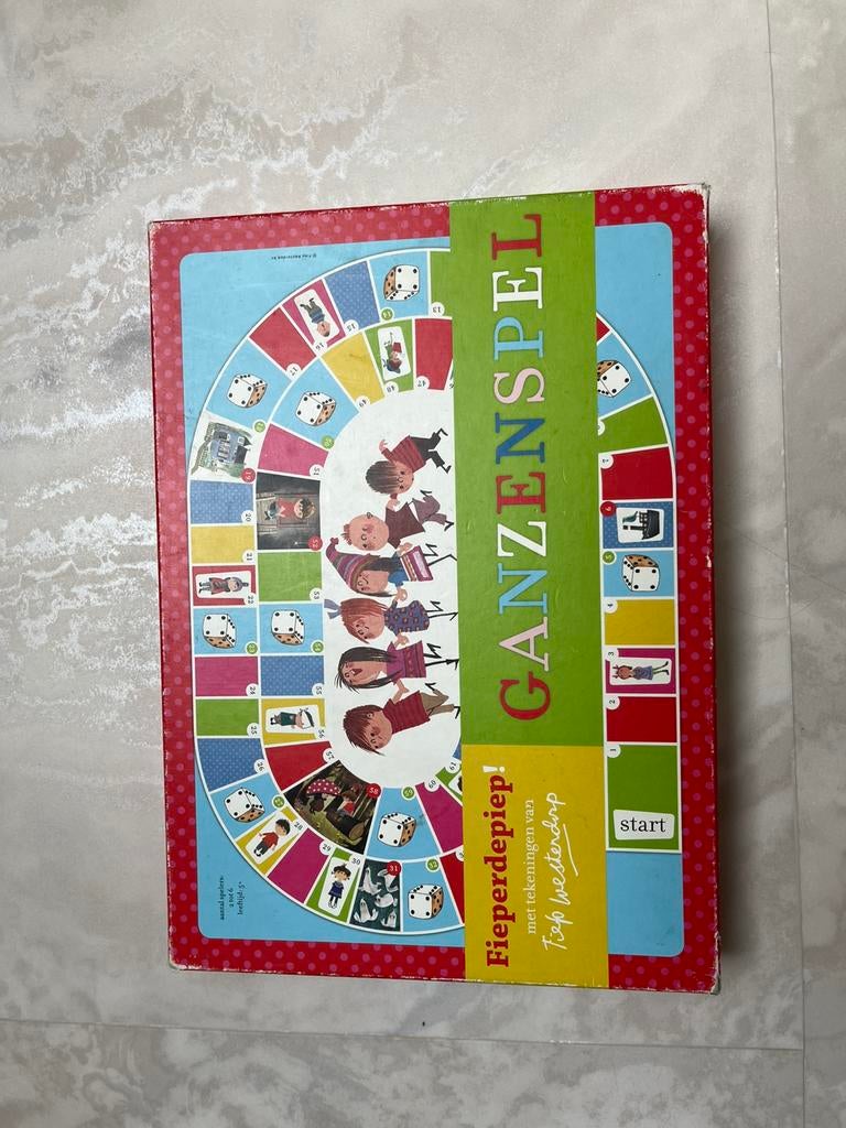 Fieperdepiep! Vintage Ganzenspel Fiep westendorp, Ophalen, Zo goed als nieuw