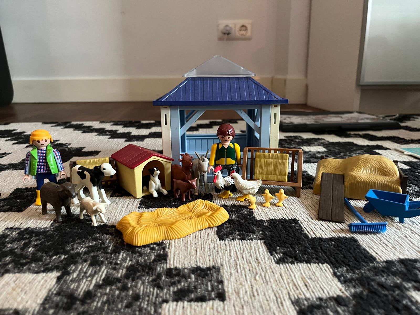 Playmobil boerderij dieren, Ophalen of Verzenden, Zo goed als nieuw, Boerderijdier, Beeldje of Figuurtje