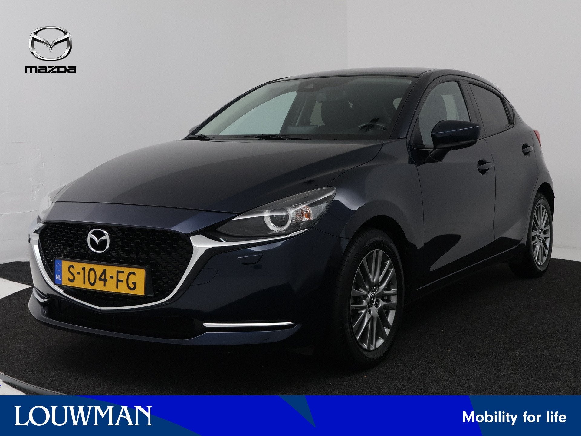 Mazda 2 1.5 Skyactiv-G Luxury Climate contr. | Stoelverwarmi, Auto's, Stof, 4 cilinders, Origineel Nederlands, Bedrijf