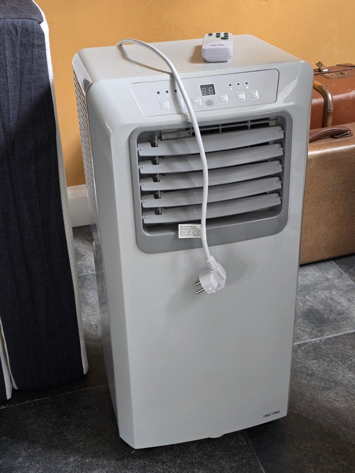 Mobiele airco Tectro TP2020 -, Witgoed en Apparatuur, Airco's, Gebruikt, Mobiele airco, Minder dan 60 m³, 3 snelheden of meer