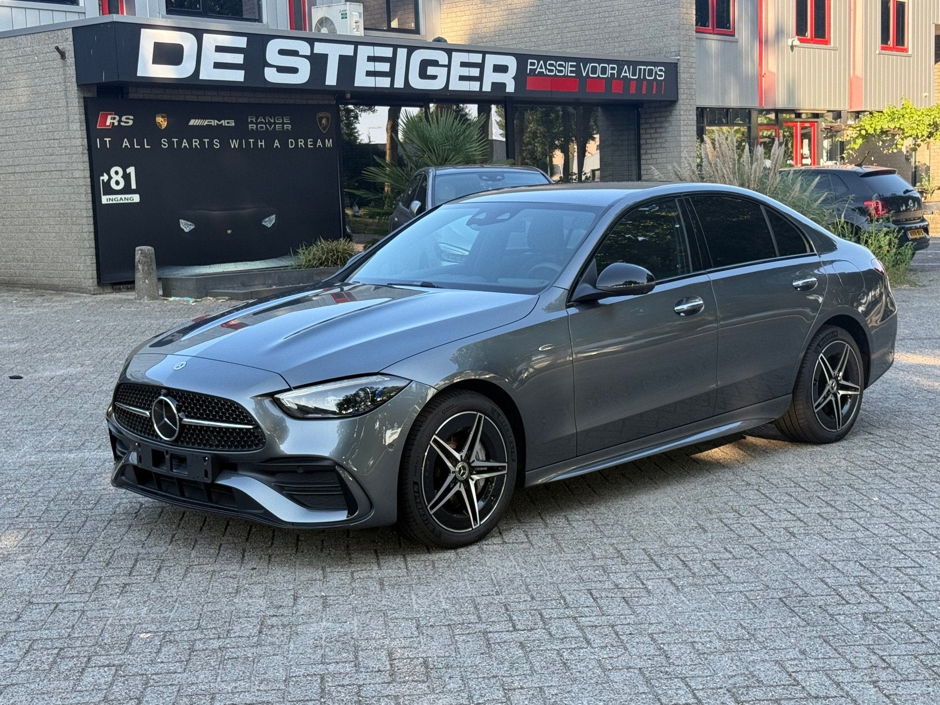 Mercedes-Benz C-klasse 300 e AMG Memory Distronic Massage Di, Auto's, Mercedes-Benz, Bedrijf, Te koop, C-Klasse, 360° camera, ABS