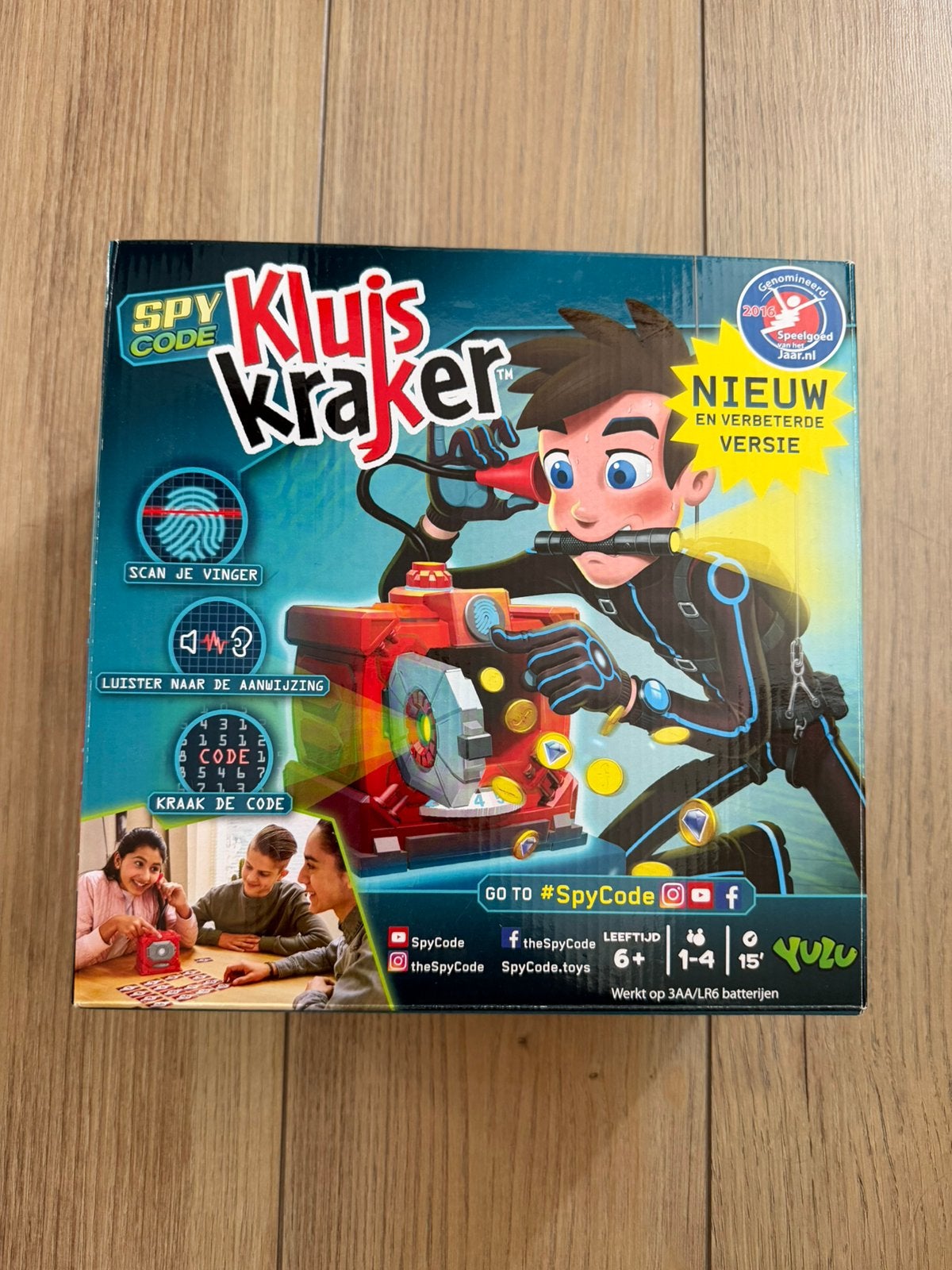 Kluisjeskraker spycode spel, Ophalen of Verzenden, Zo goed als nieuw