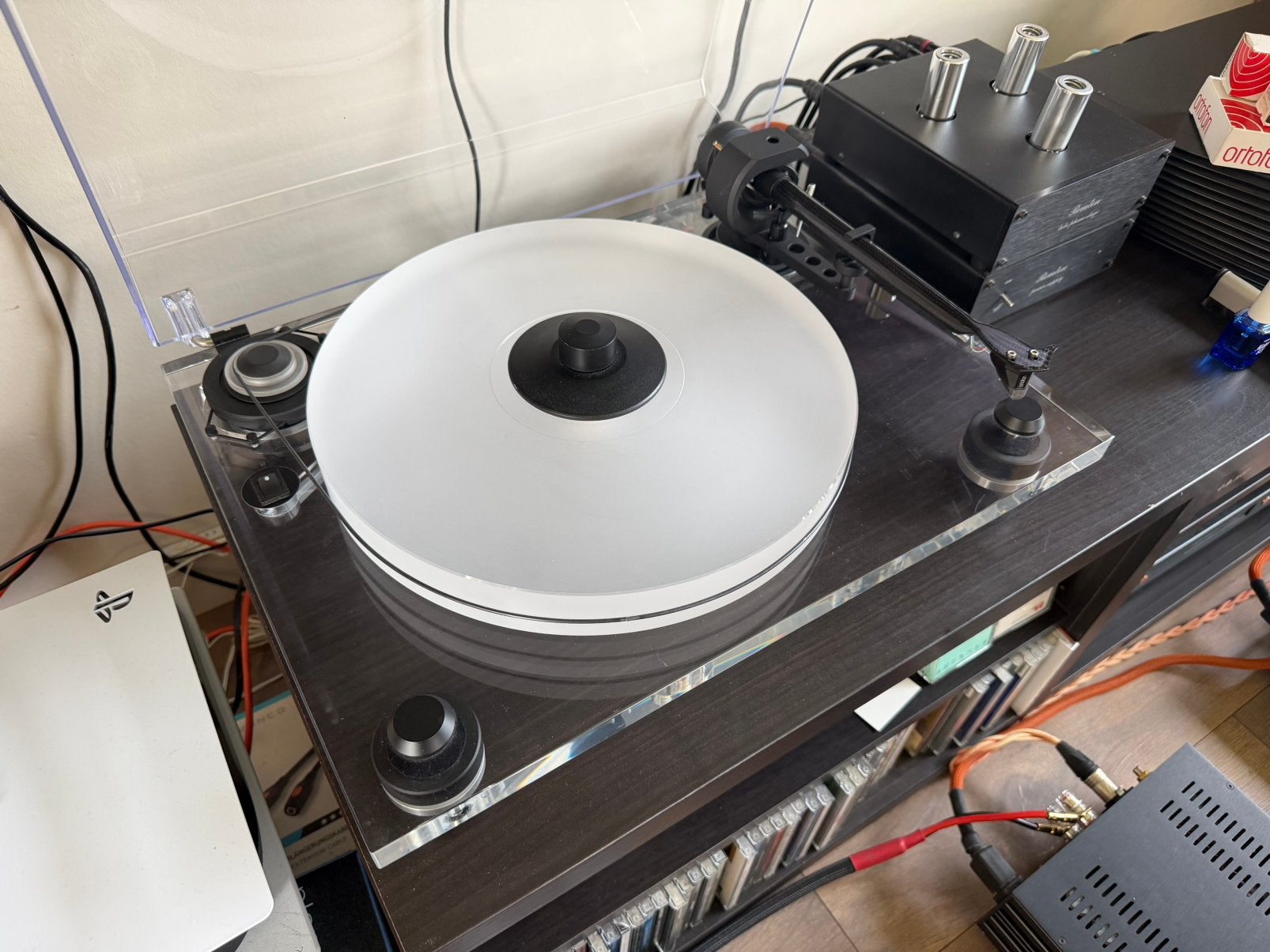 Project 2 xperience acryl - ortofon silver, Ophalen, Gebruikt, Platenspeler, Overige merken