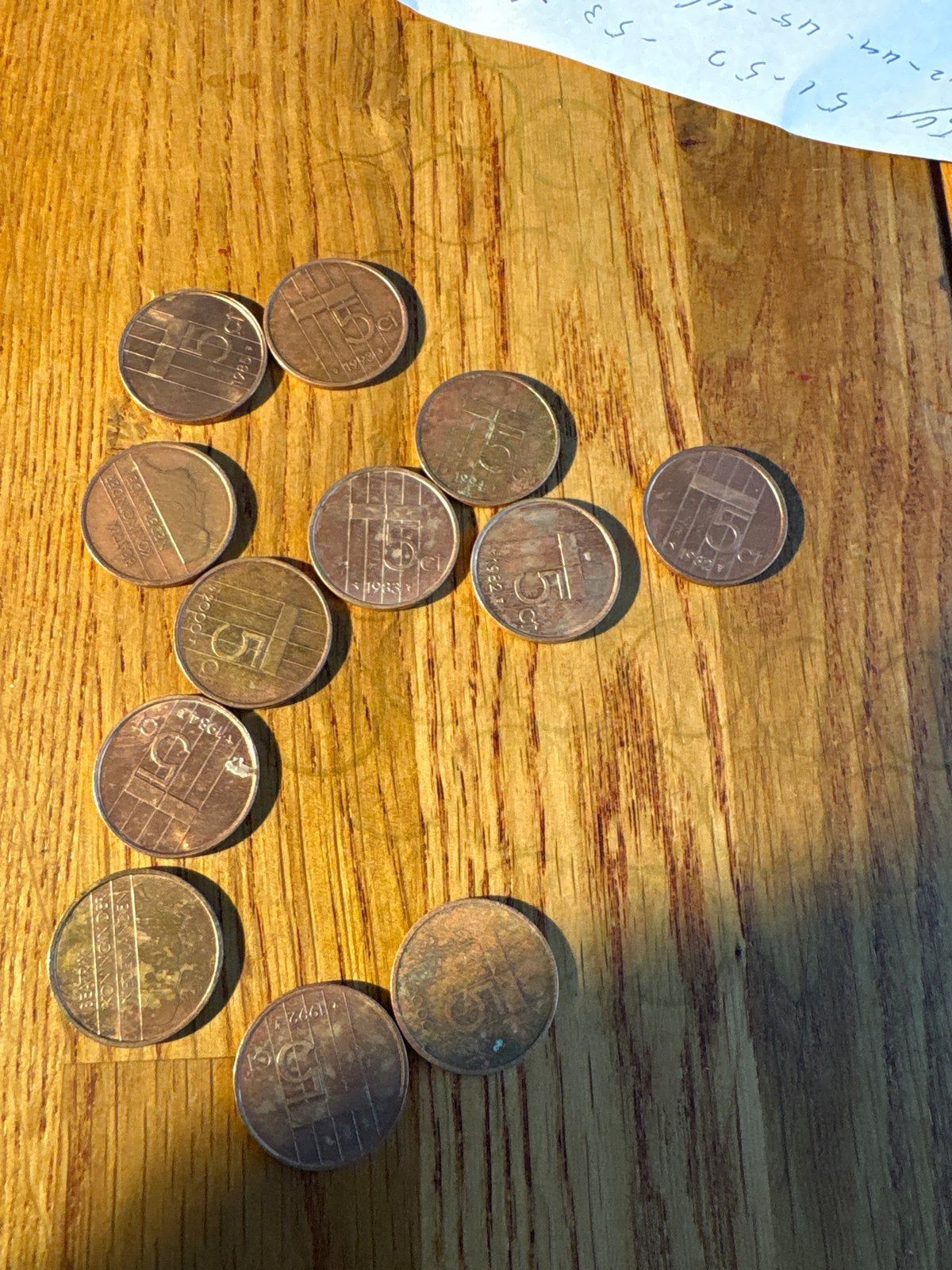 12 Beatrix stuivers (5 cent), Postzegels en Munten, Ophalen of Verzenden, Koningin Beatrix, 5 cent, Losse munt
