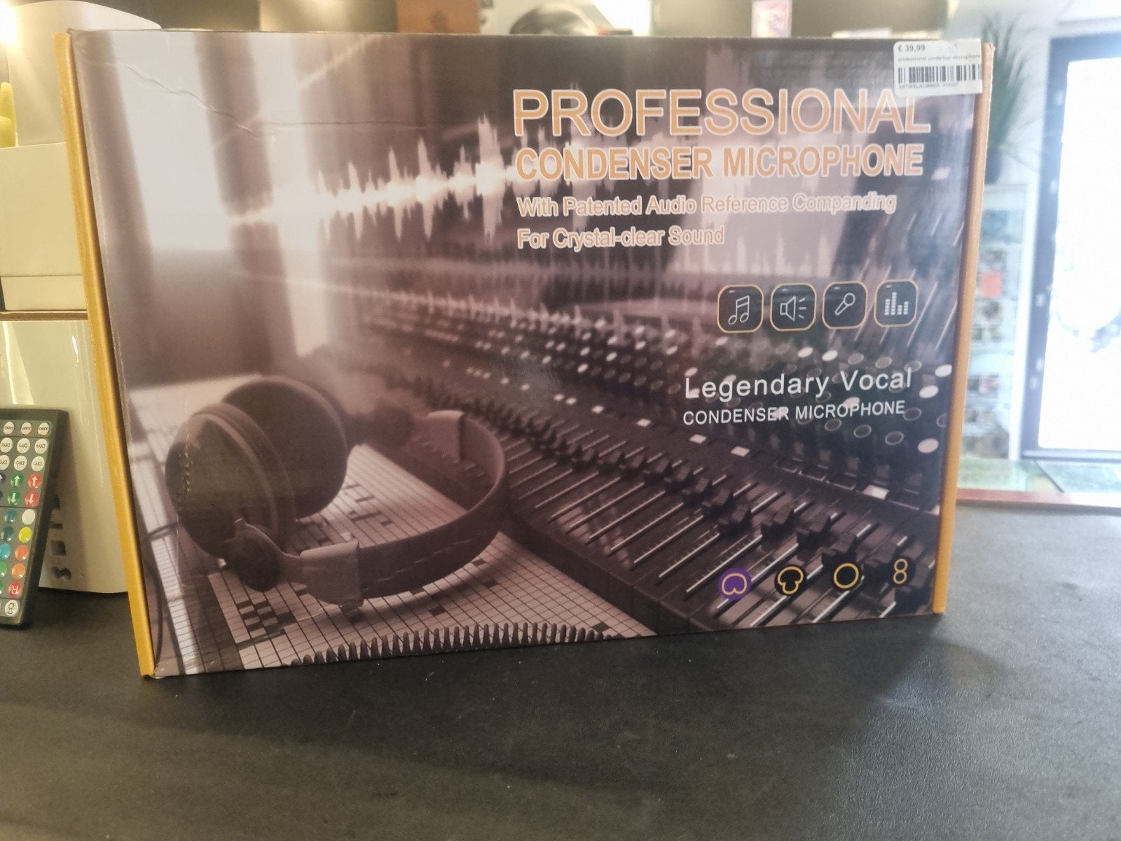 Professionele Condensator Microfoon Set met Mengpaneel, Onbekend, Nieuw, Ophalen of Verzenden, Onbekend