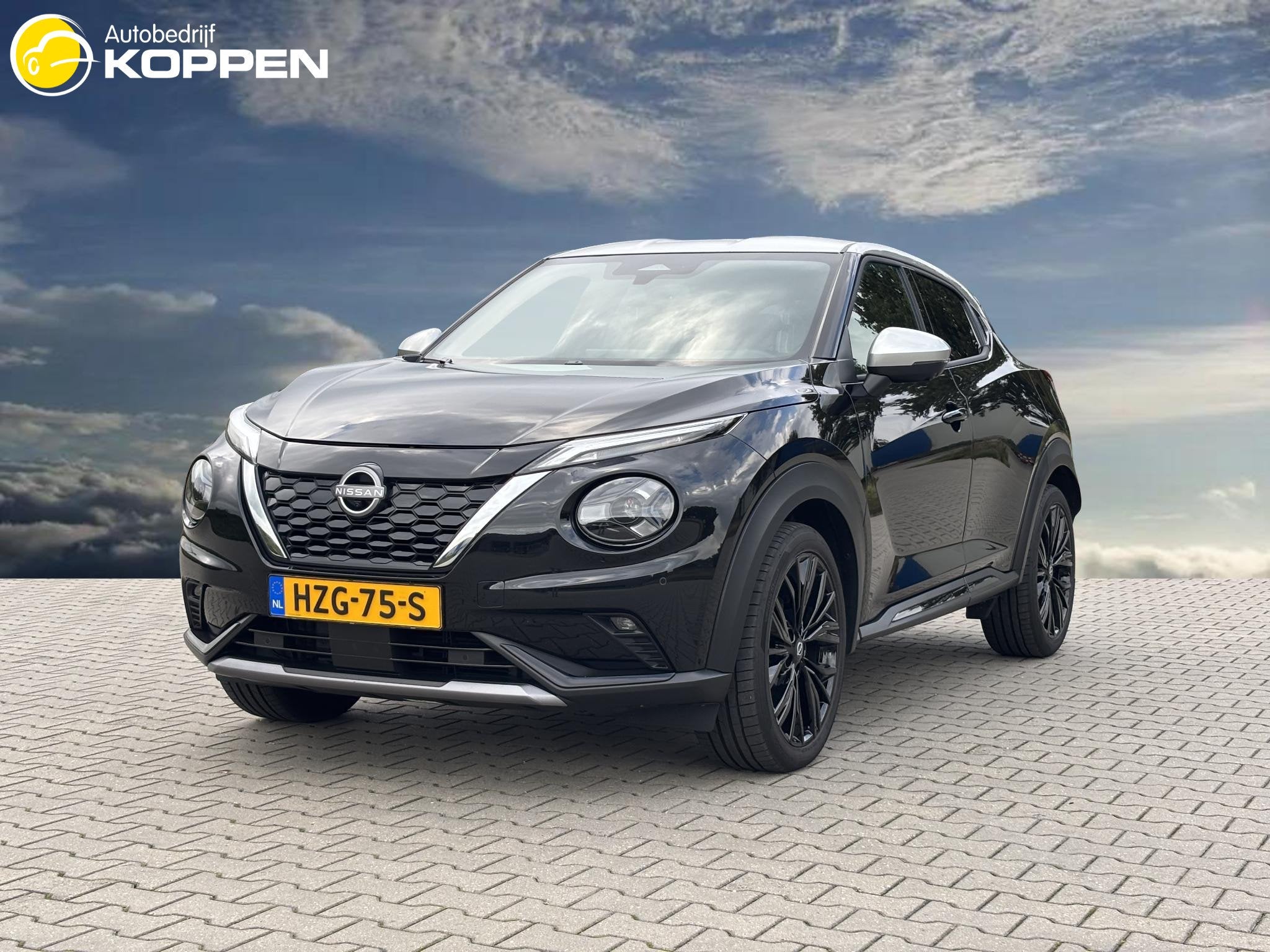 Nissan Juke 1.6 Hybrid N-Sport | 360° Camera | Adaptive Cru, Auto's, 12 maanden, Stof, Gebruikt, Zwart