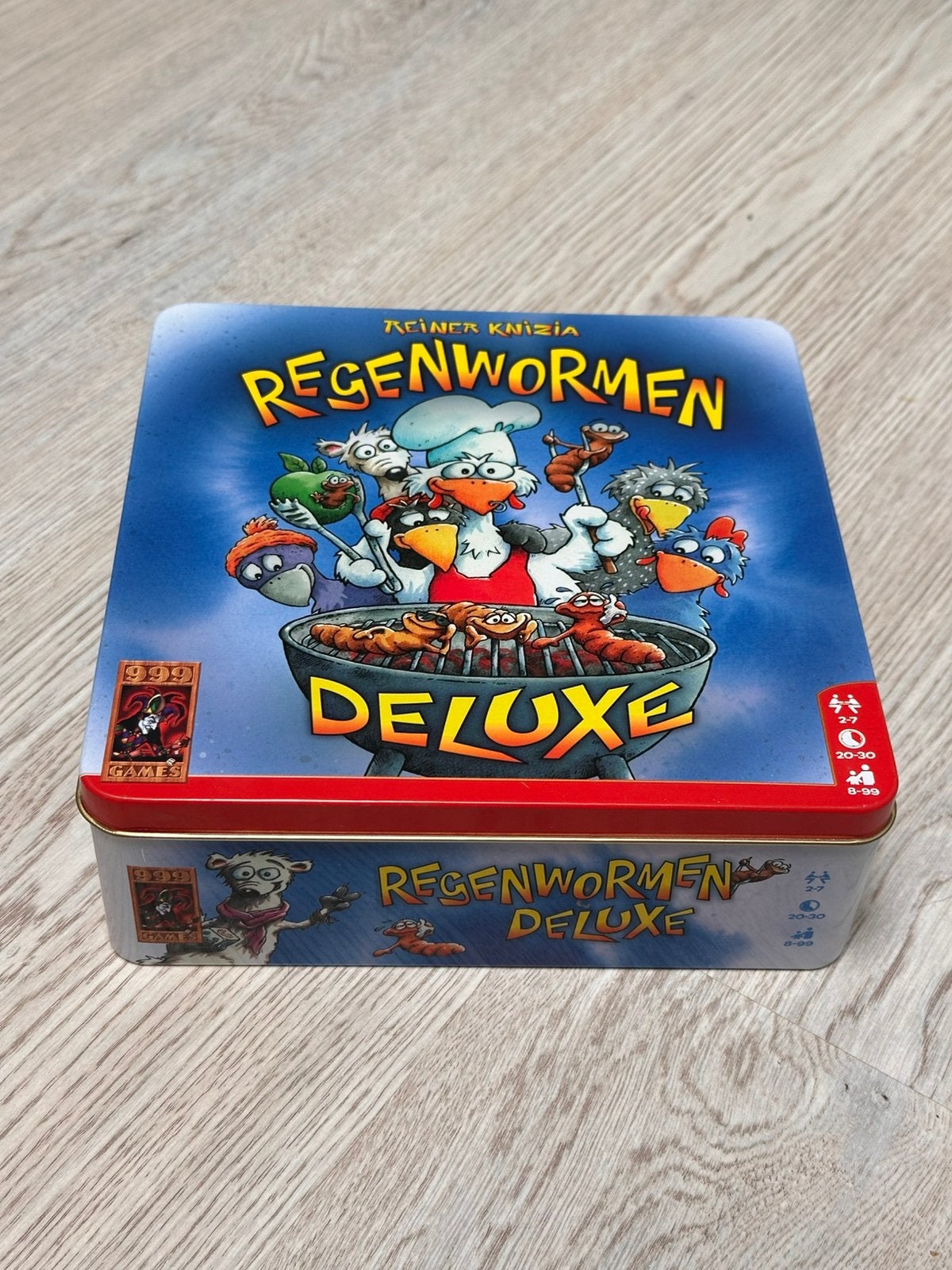 Regenwormen Deluxe in bewaarblik, Ophalen of Verzenden, Zo goed als nieuw