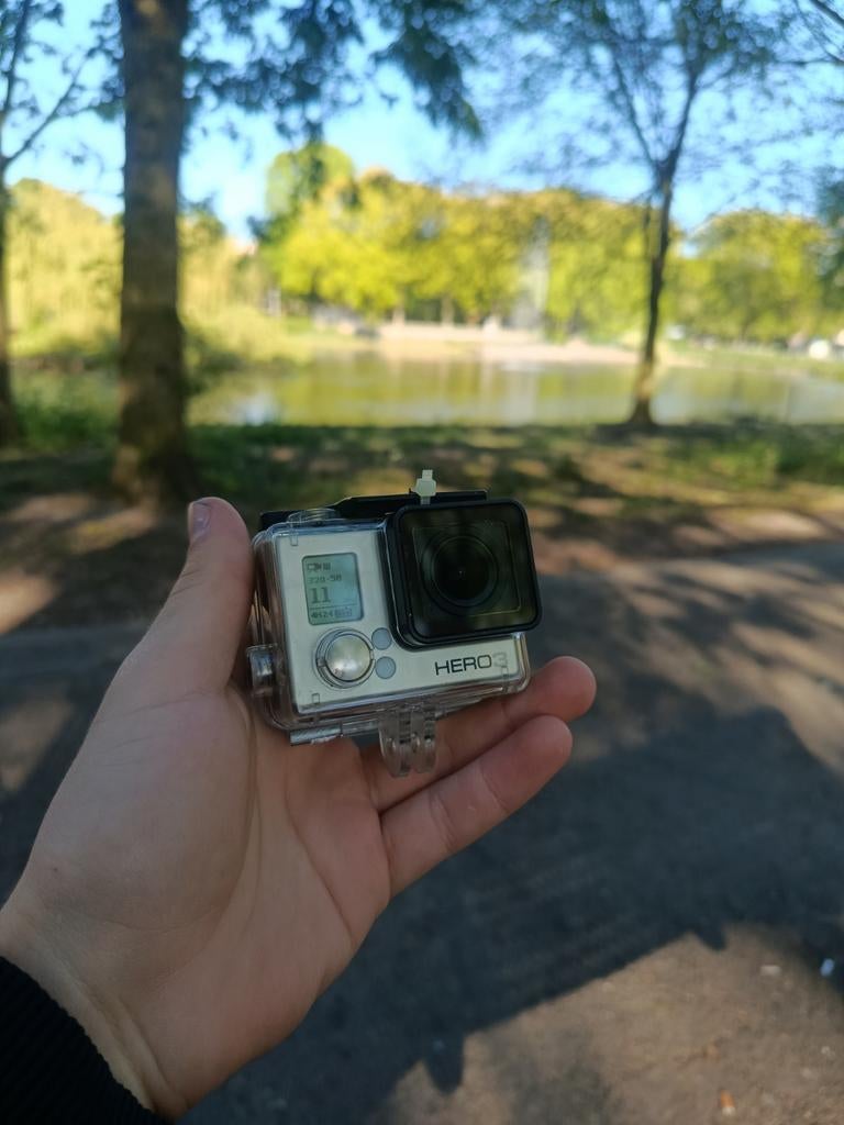 GoPro HERO 3 — In uitstekende staat + 32GB SD & Underwater C, Ophalen of Verzenden, Zo goed als nieuw, GoPro