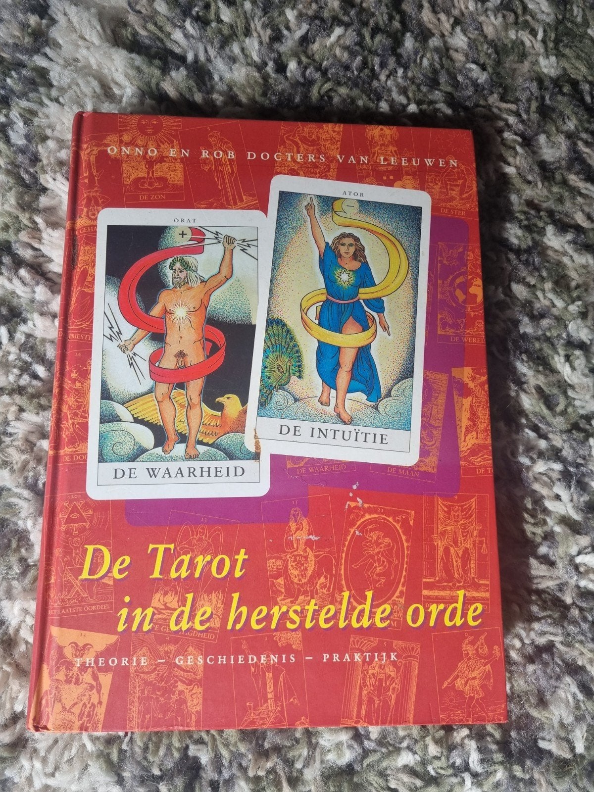 Tarot in de Herstelde Orde met boek (1 kaart ontbreekt), Tarot of Kaarten leggen, Onno en Rob Docters van Leeuwen, Instructieboek