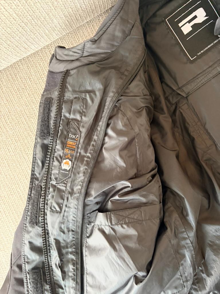 Richa textiele motorjas - Zwart, maat 40, Motoren, Kleding | Motorkleding, Ophalen of Verzenden, Tweedehands, Dames, Jas | textiel