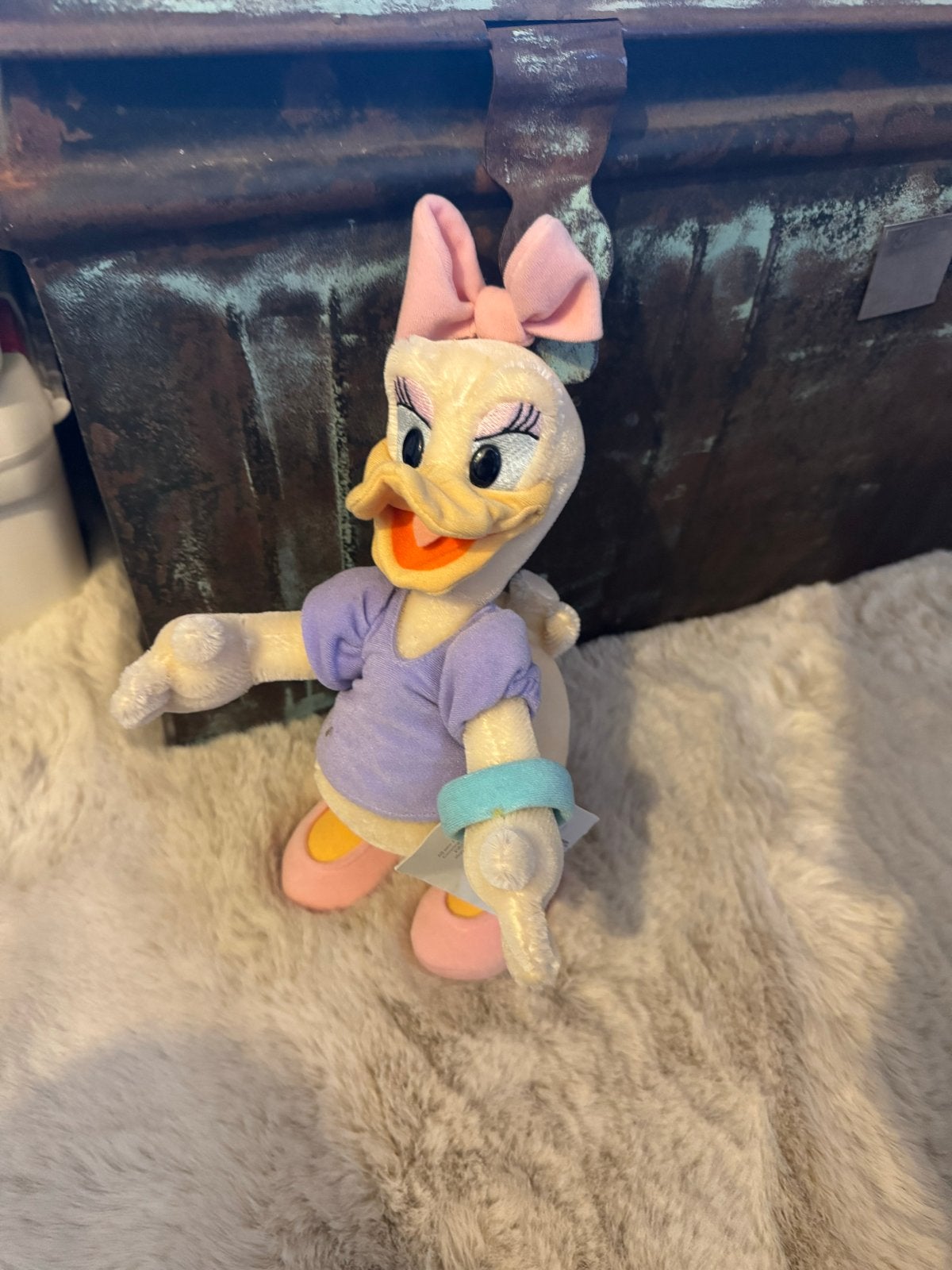 Steiff Daisy Duck Disney Limited Edition Knuffel Wit Label, Ophalen, Overige merken, Disney, Overige typen