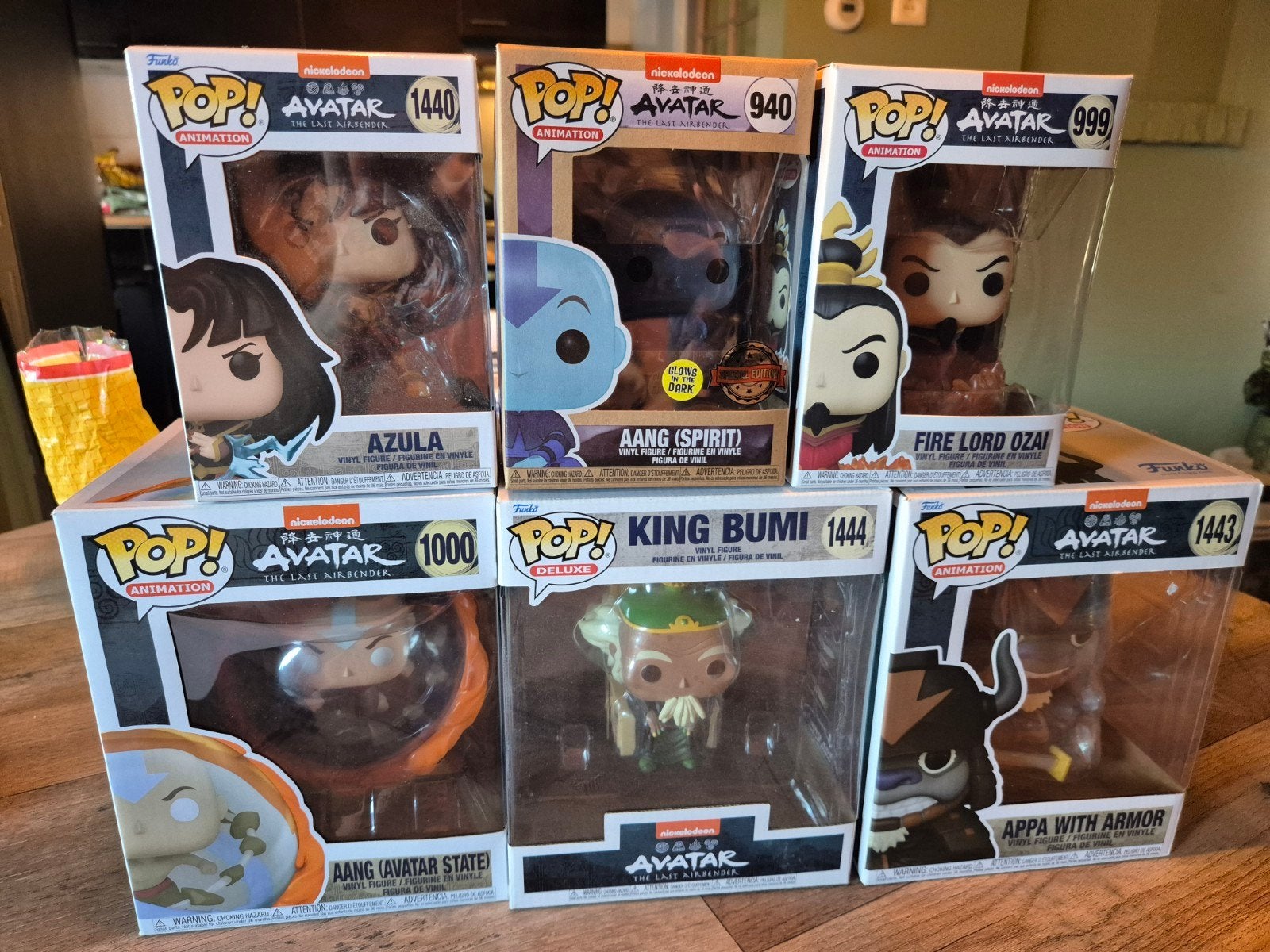 Funko Pop! Avatar: The Last Airbender Collectie (6 stuks), Ophalen of Verzenden, Nieuw
