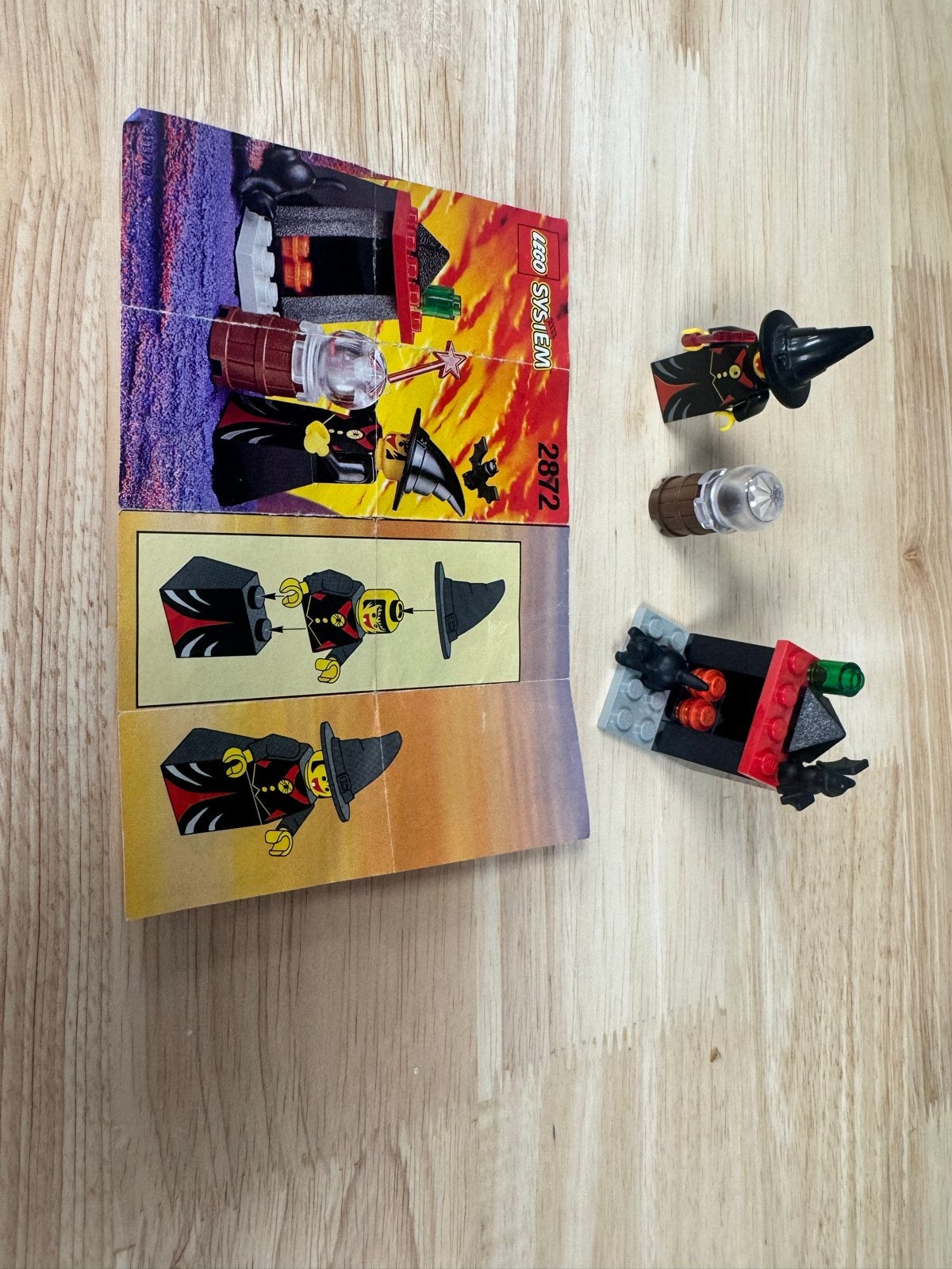 Lego System 2872 Tovenaar met Schatkist - Gebruikt, Ophalen of Verzenden, Gebruikt