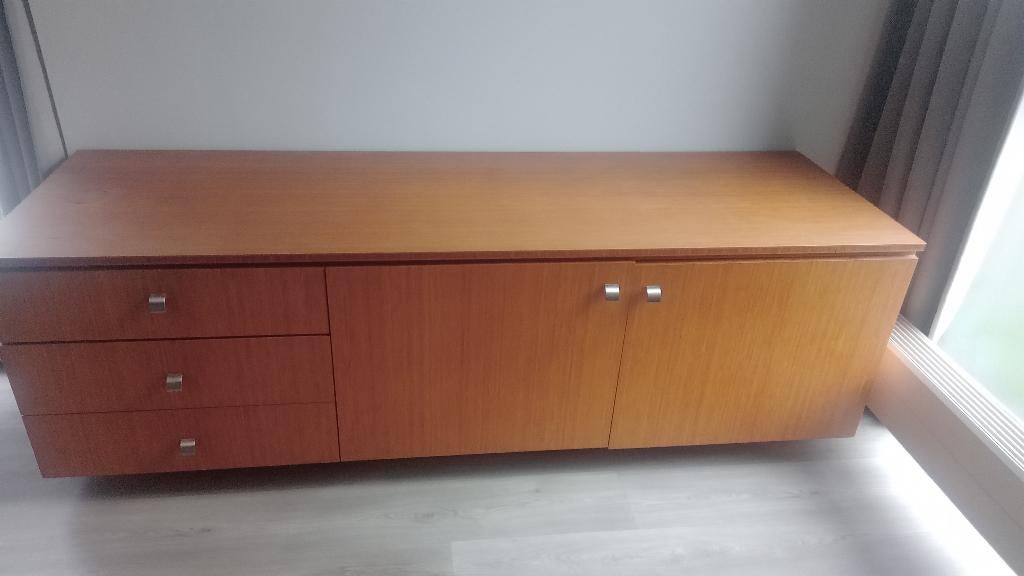Bamboe kast, Ophalen, Gebruikt, 150 tot 200 cm, Overige houtsoorten