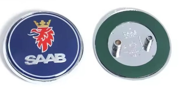 Saab Embleem 68mm 2 Pins Kofferbak 9-3 - Nieuw, Ophalen of Verzenden, Nieuw