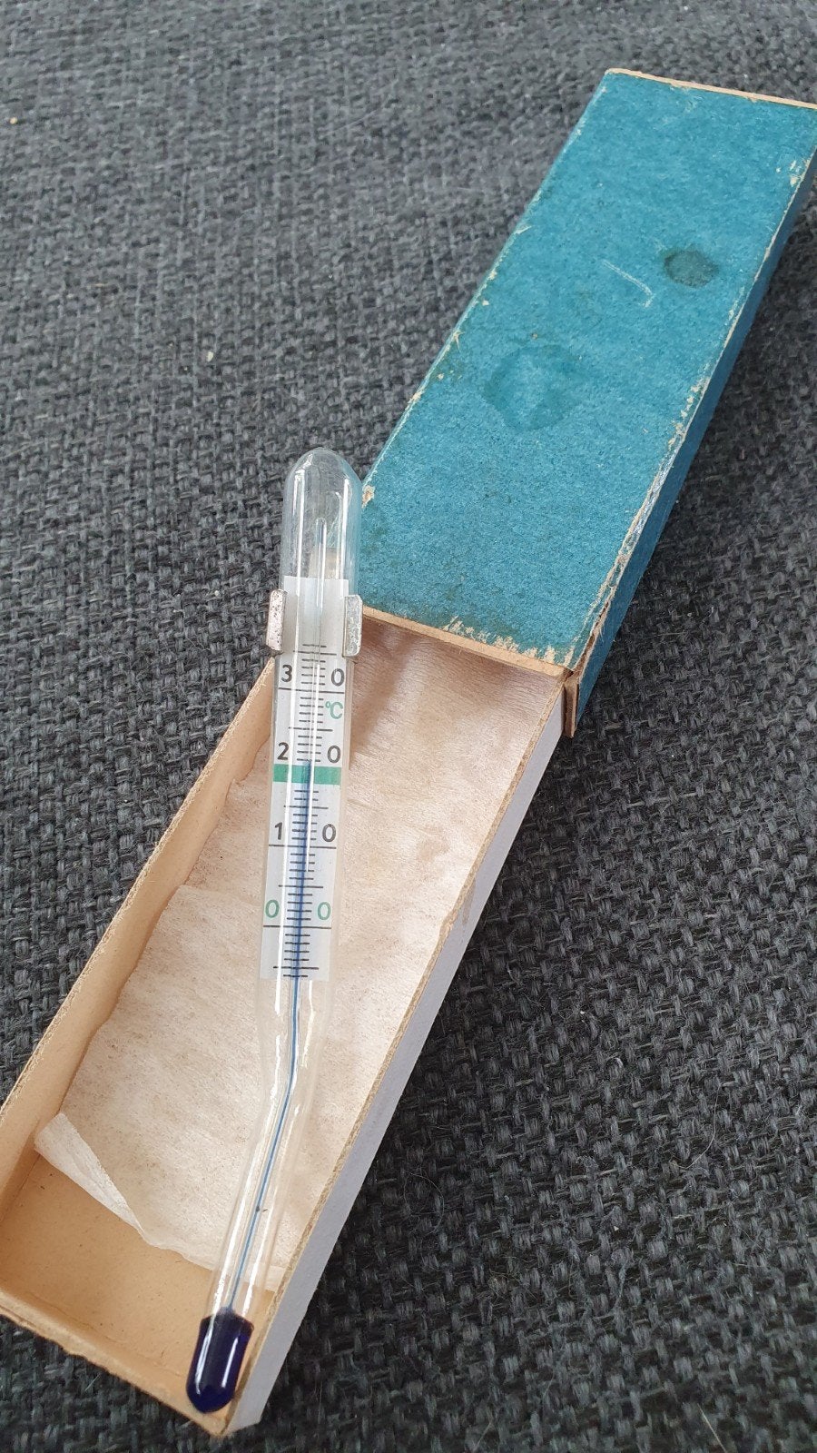 Vintage Ormes thermometer Made in GDR, Ophalen, Gebruikt, Glas, Overige merken