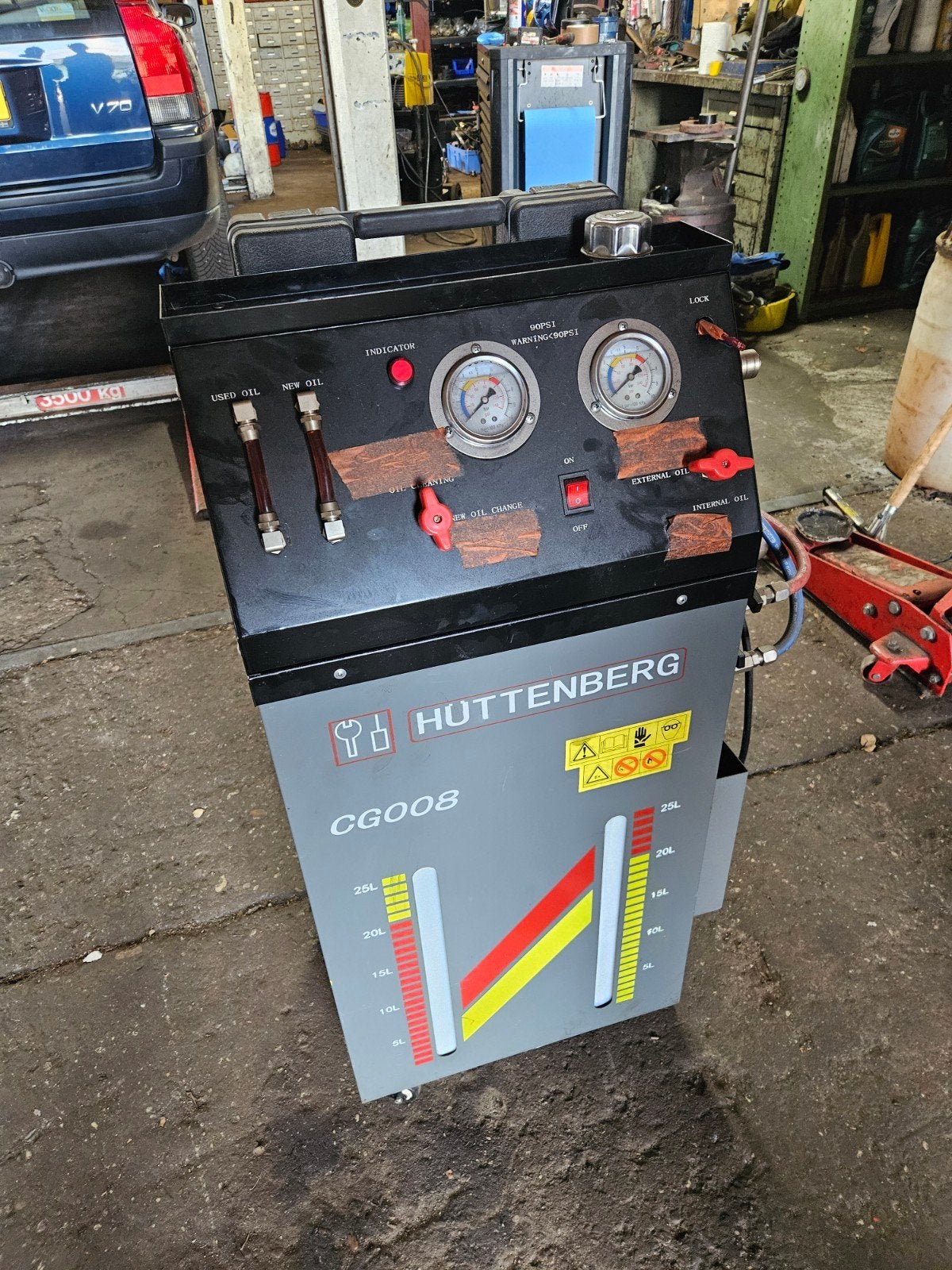 Huttenberg CG008 automaatbak spoeler, Ophalen, Gebruikt