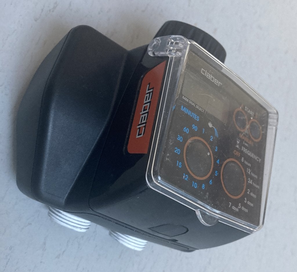 Sproei-timer/computer Claber Dual Select 8488, Ophalen of Verzenden, Gebruikt