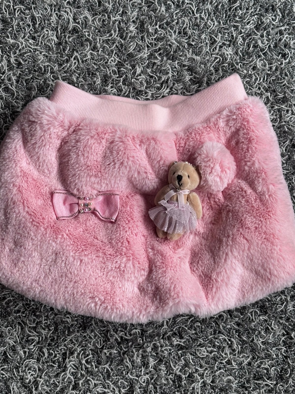 Lapin house rokje van zachte teddy stof 3 jaar, Ophalen of Verzenden, Zo goed als nieuw, Meisje, Jurk of Rok