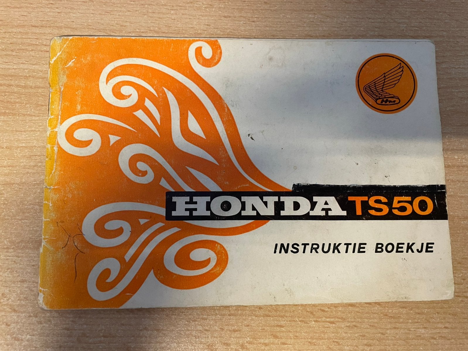 Honda TS 50 instructieboekje, Fietsen en Brommers, Ophalen, Zo goed als nieuw