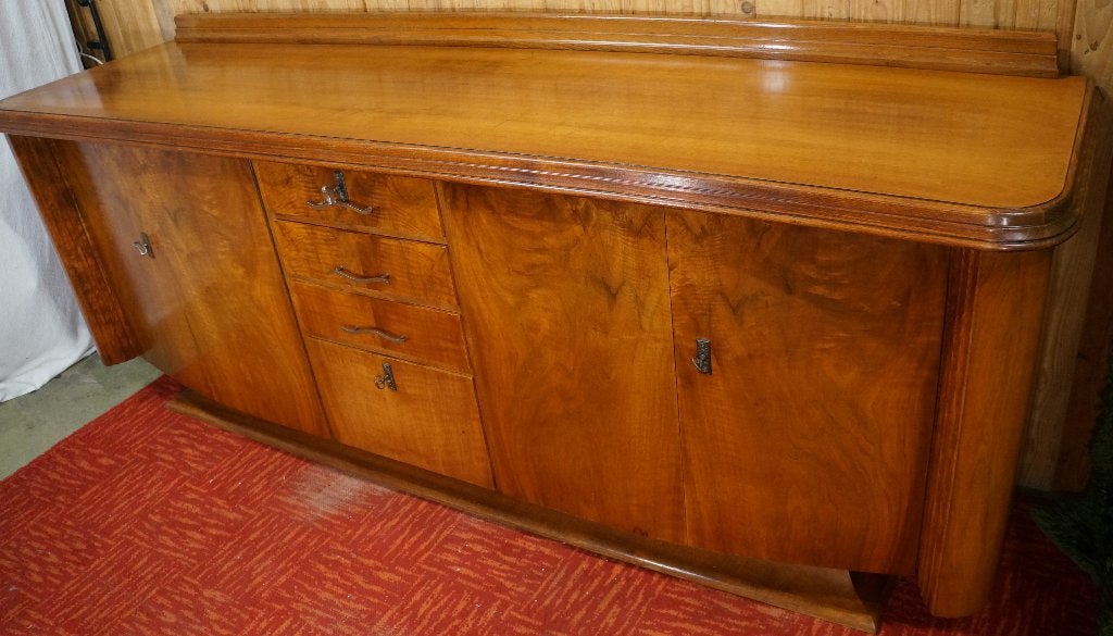 Art Deco dressoir vintage sideboard kast meubel design Retro, Ophalen, Gebruikt, Vintage, Retro, Design, Art Deco, Brocante, Antiek, Sixties