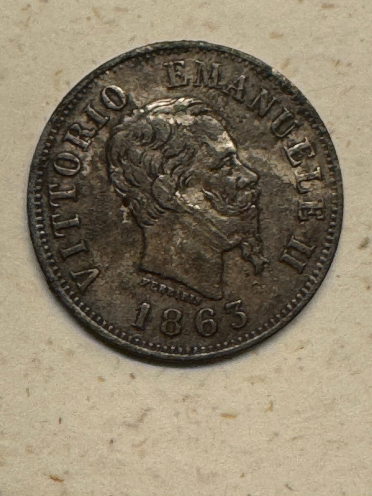 50 centesimi vittorio emanuelle II