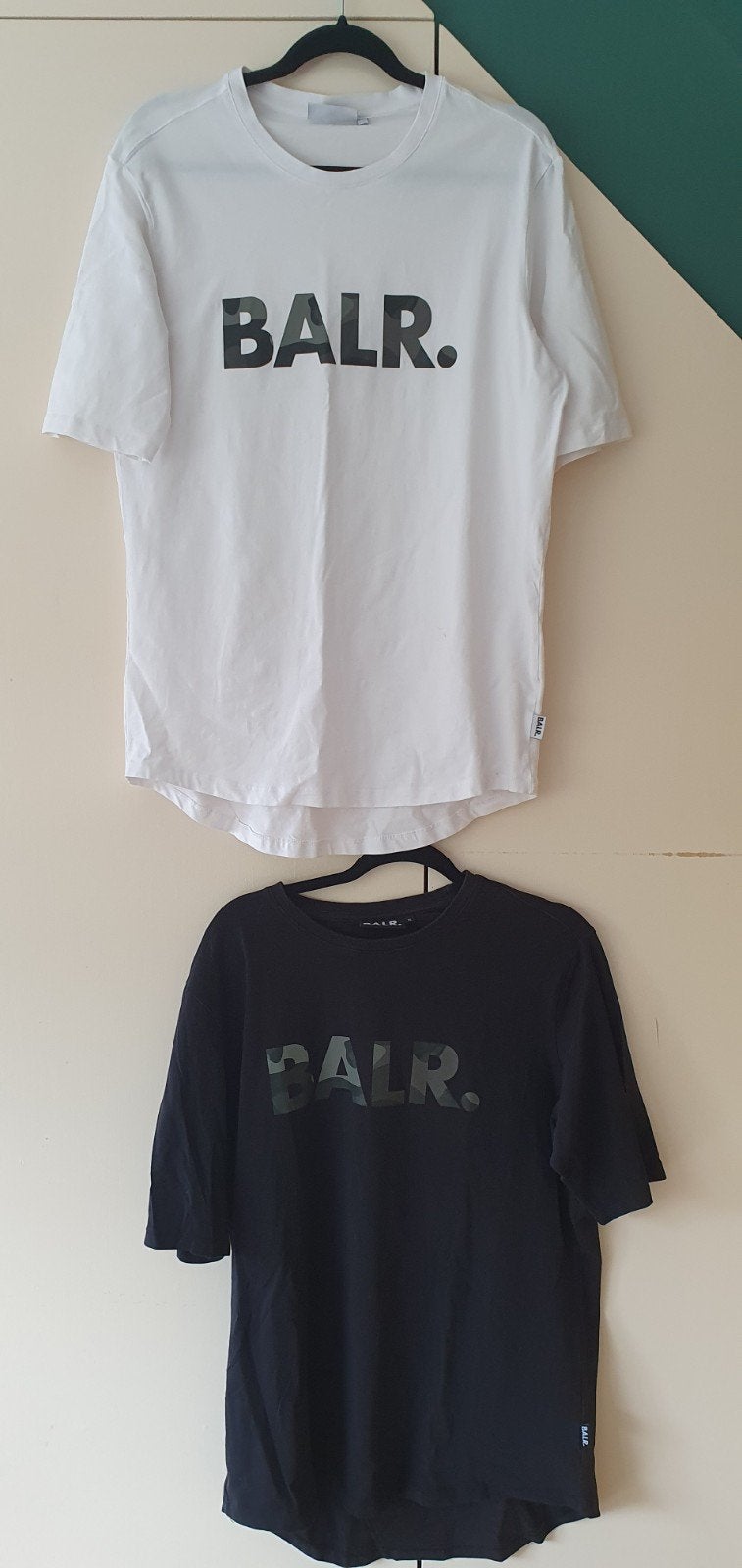 SET van 2 BALR. TSHIRTS...maat xl...NIEUWSTAAT!, Ophalen of Verzenden, Zo goed als nieuw, Maat 56/58 (XL), Zwart
