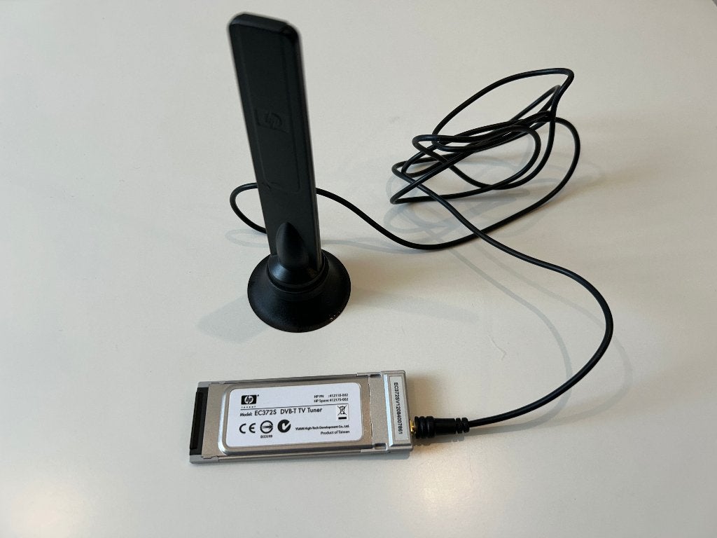 TV.Tuner. DVB-T HP expresskart met antenne model EC372S, Ophalen, Nieuw