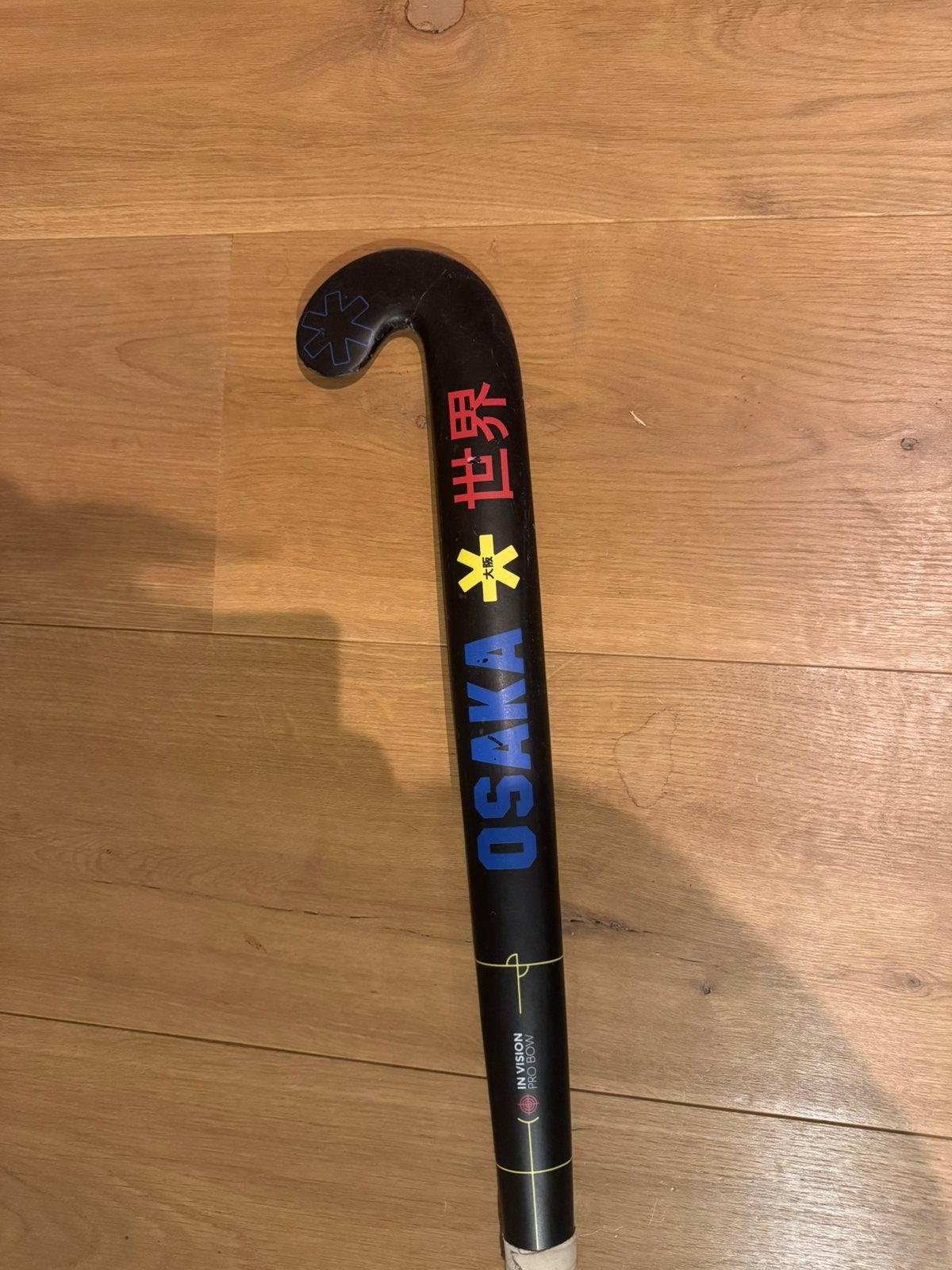 Osaka Vision Pro Bow Indoor Zaalhockeystick – 35 inch, Ophalen, Gebruikt, Stick