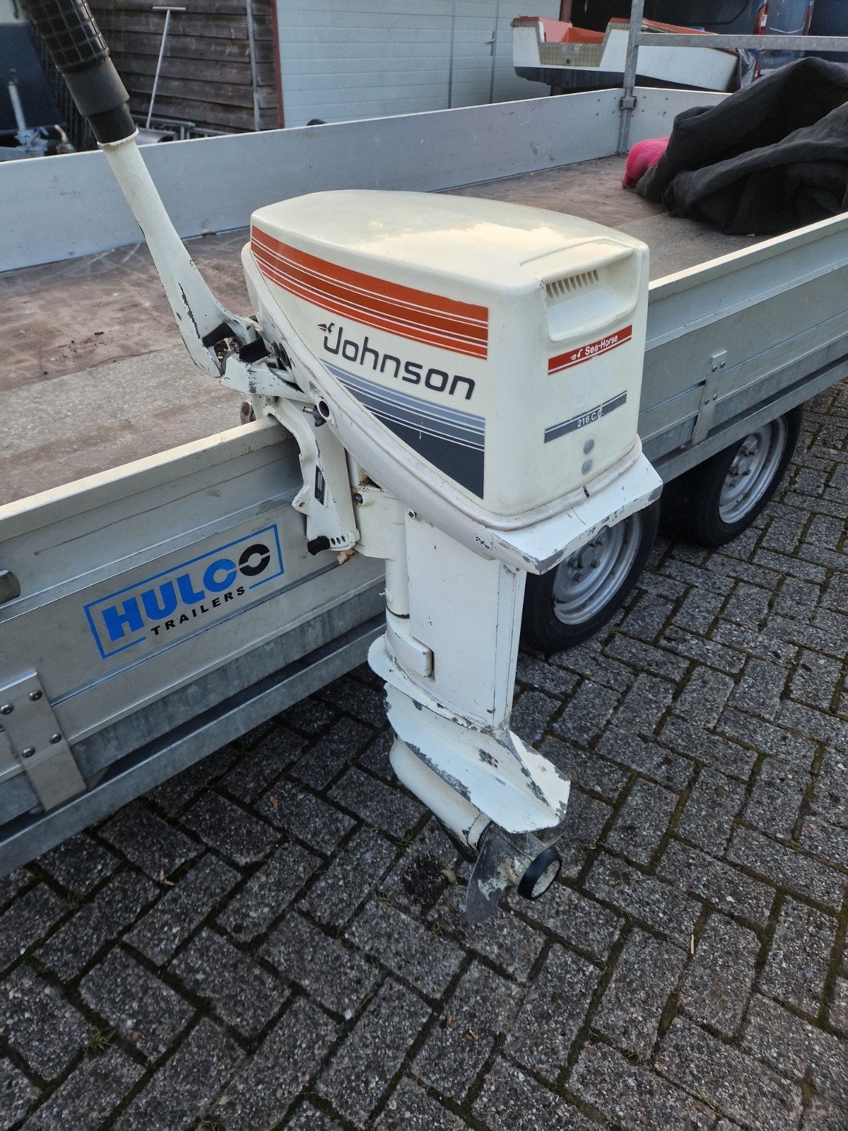 Johnson 9.9 pk buitenboordmotor, Ophalen, Gebruikt, Overige modellen