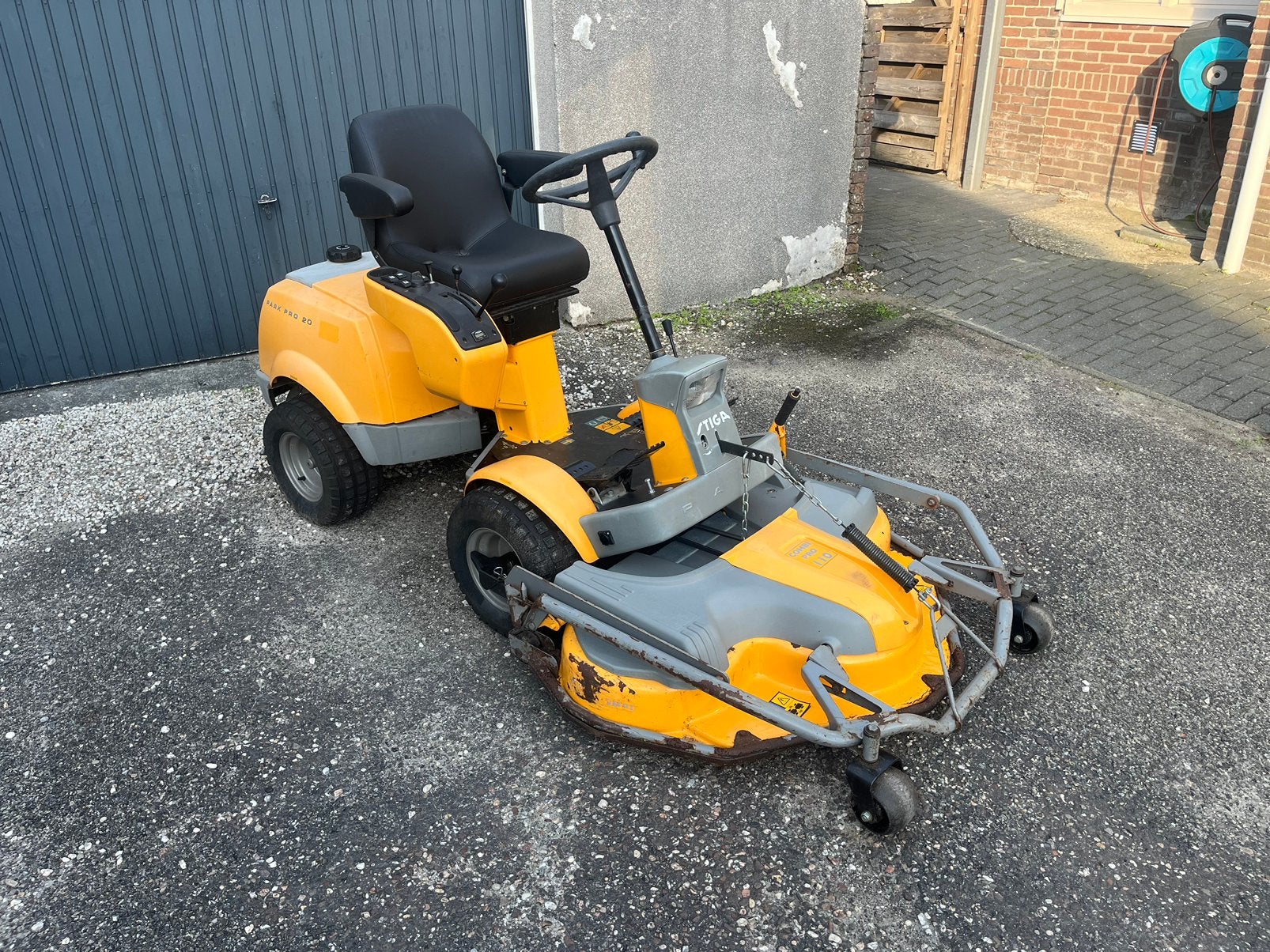 Stiga Park Pro 20 2 cilinder stuurbekrachtiging 110 Prodek!, Tuin en Terras, Ophalen, Gebruikt, -, -