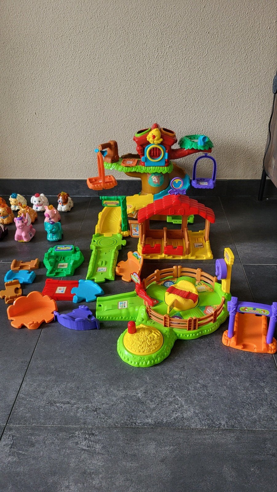 VTech Zoef Zoef Dieren Speelset met veel dieren, Ophalen, Gebruikt, Jongen of Meisje