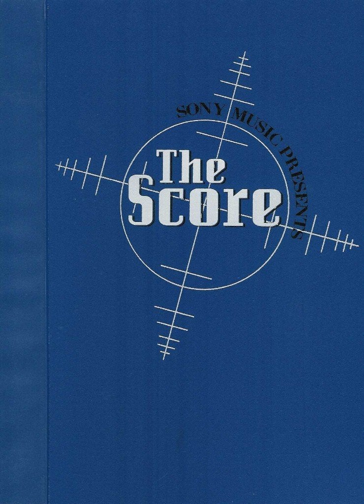 SONY - The Score promotiemap 1996 showtassen insteekmap, Ophalen of Verzenden, Nieuw