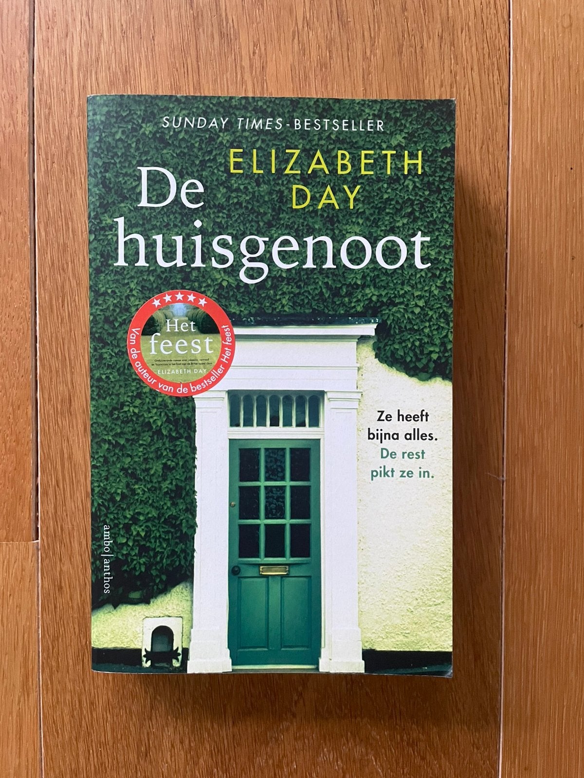 Boek van Elizabeth Day - “De Huisgenoot” - zeer goede staat, Ophalen of Verzenden, Gelezen