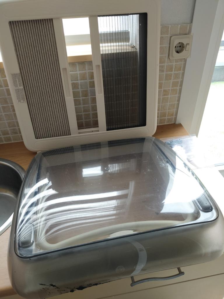 Dakluik met hor en verduistering voor camper/caravan, Ophalen of Verzenden, Gebruikt