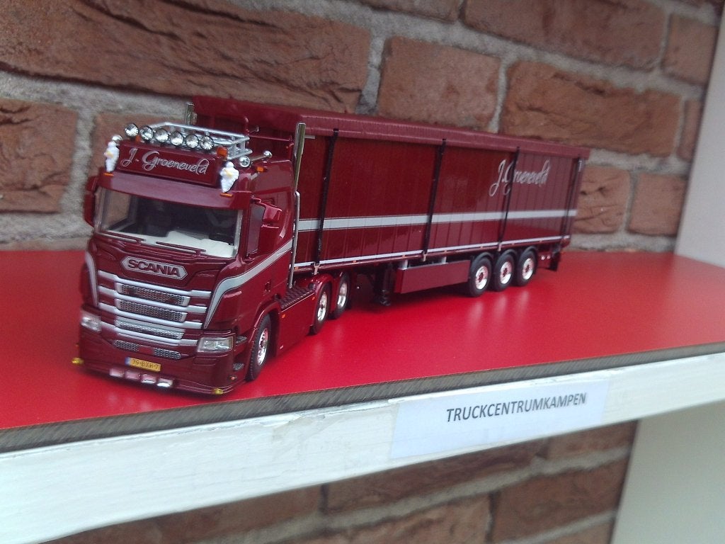 WSI  Scania  R  Normal  van  J.  Groeneveld  Transport., Ophalen of Verzenden, Nieuw, Bus of Vrachtwagen, Wsi