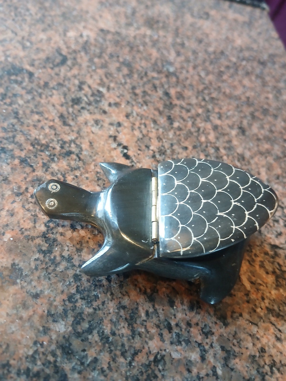 Handgemaakte Schildpad Doosje - Uniek Decoratief Item, Ophalen