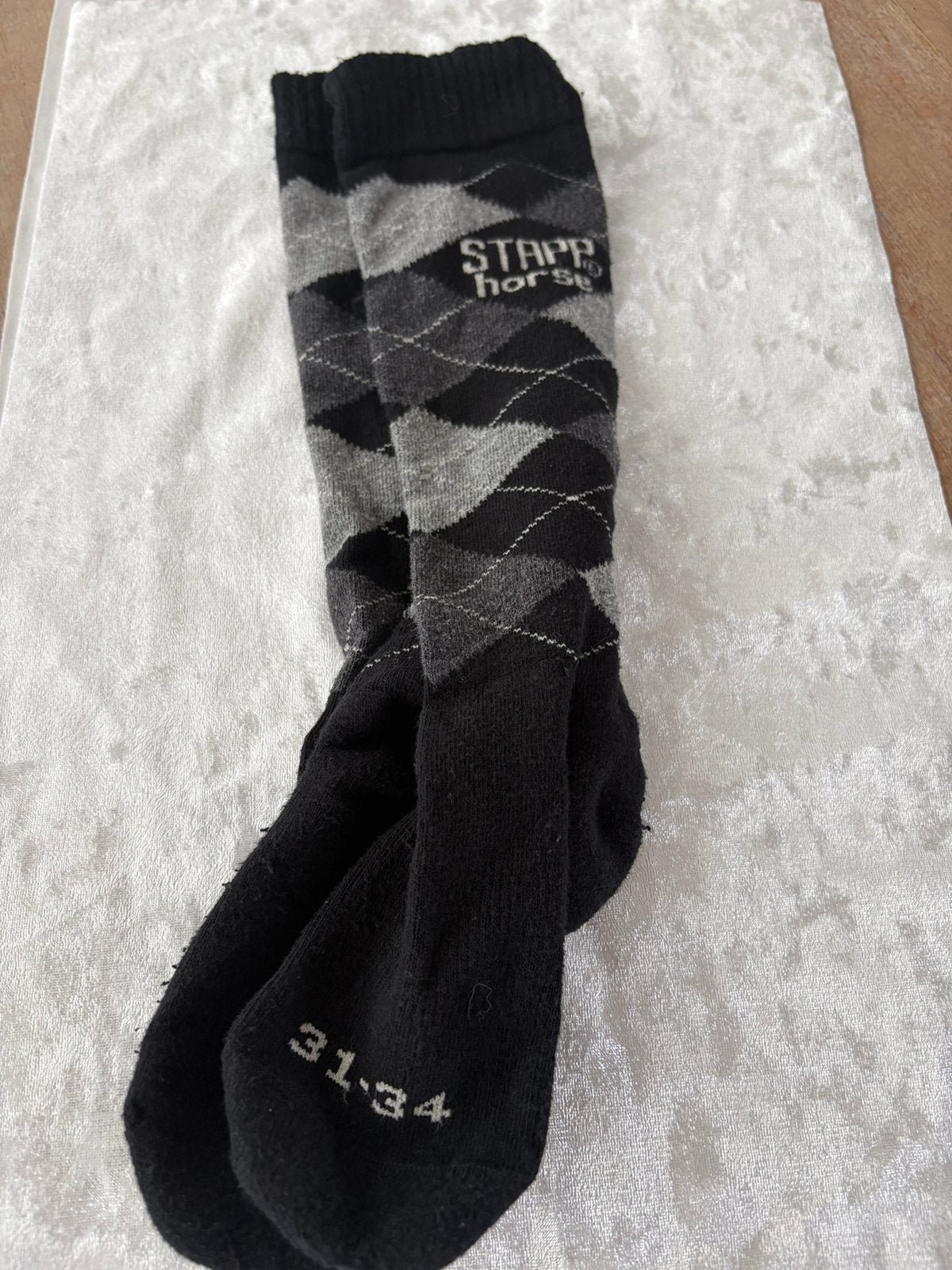 2 paar paardrijsokken 31-35, Dieren en Toebehoren, Paardrijkleding, Kinderen, Zo goed als nieuw, Overige maten, Onderkleding