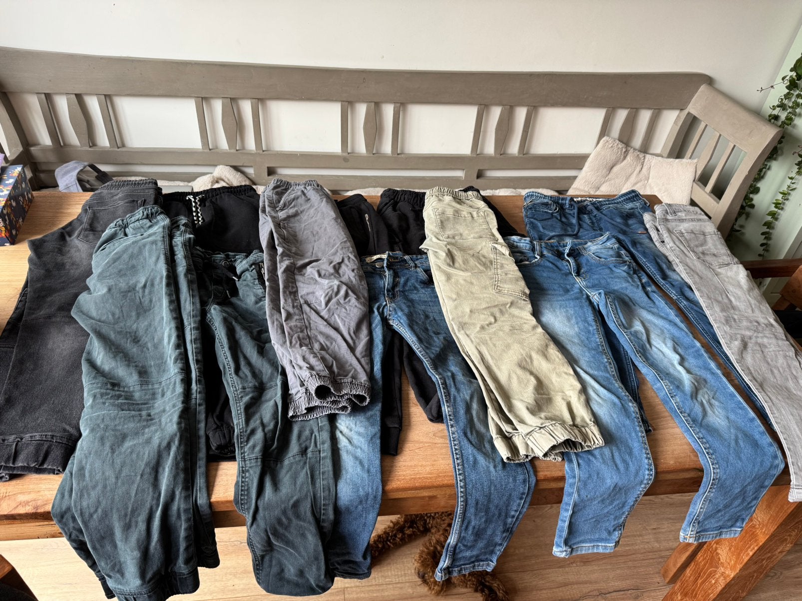 Groot pakket jongens broeken maat 134-140, Kinderen en Baby's, Kinderkleding | Maat 134, Ophalen of Verzenden, Gebruikt, Jongen